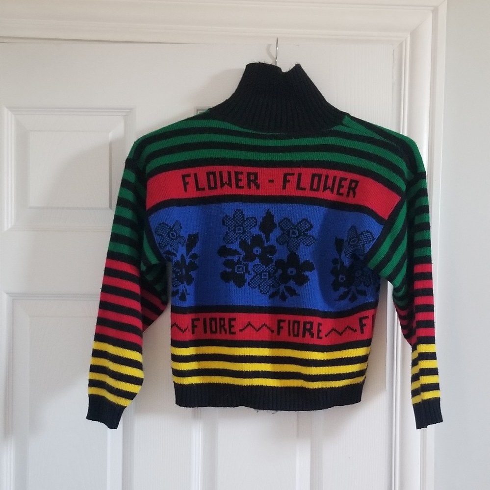 Cropped sweater